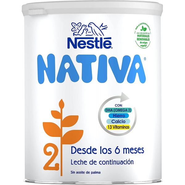 Leche infantil de continuación desde 6 meses en polvo Nestlé
