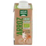 Bebida de Arroz con Cacao Bio · Naturgreen · 200 ml