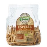 Palitos de Trigo Espelta con Sésamo · Biocop · 150 gramos