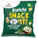 Snack Krunchy Snack It de Crema Agria y Cebolla · Barnhouse · 150 gramos