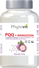 PQQ + Mangostan · Phytovit · 30 cápsulas