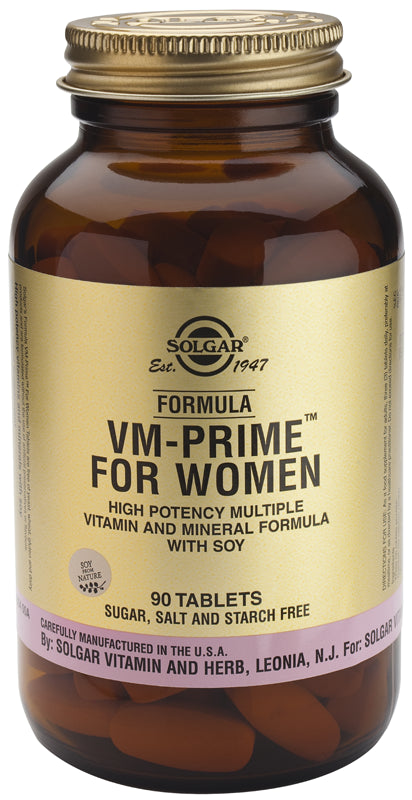 Formula VM-Prime Women · Solgar · 90 comprimidos