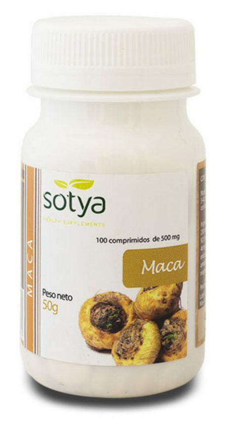 Maca · Sotya · 100 comprimidos