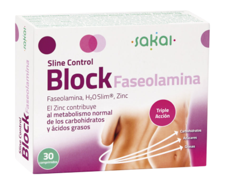 Sline Control Block Faseolamina · Sakai · 30 comprimidos