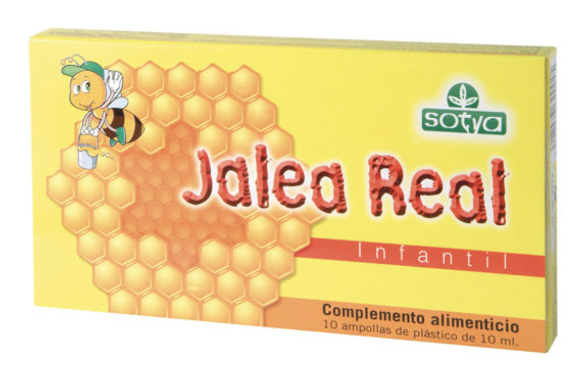 Jalea Real con Vitaminas Infantil · Sotya · 10 ampollas