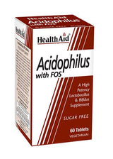 Acidophilus FOS · Health Aid · 60 comprimidos