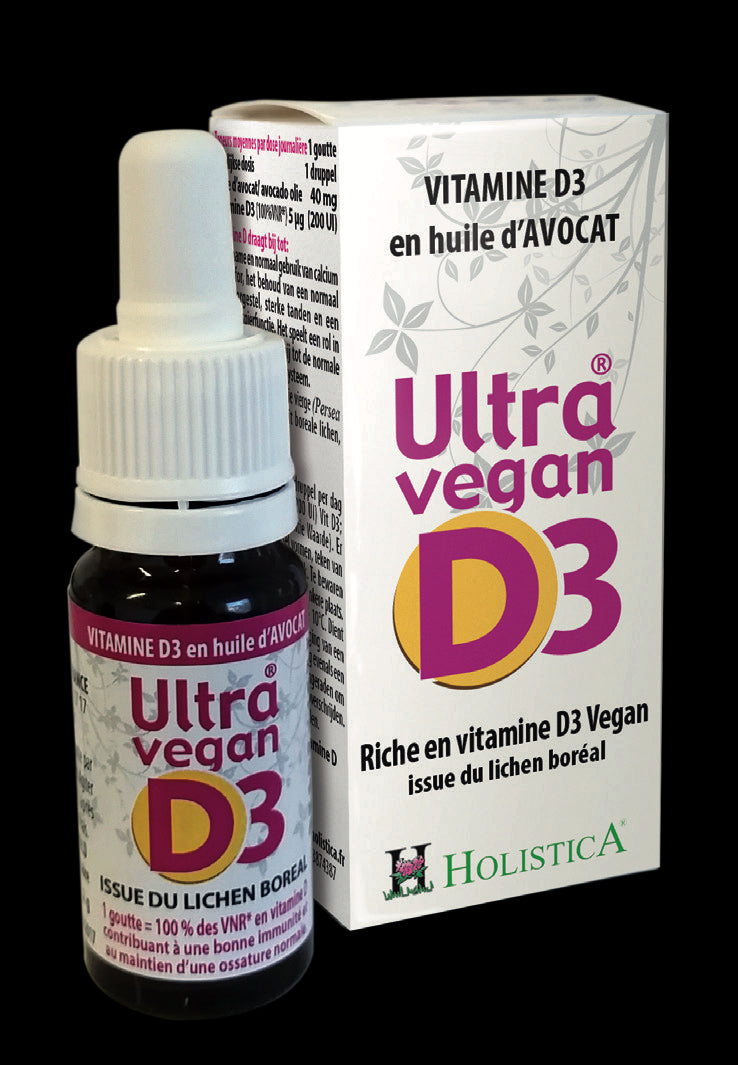 Ultra Vegan D3 Gotas · Holistica · 8 ml