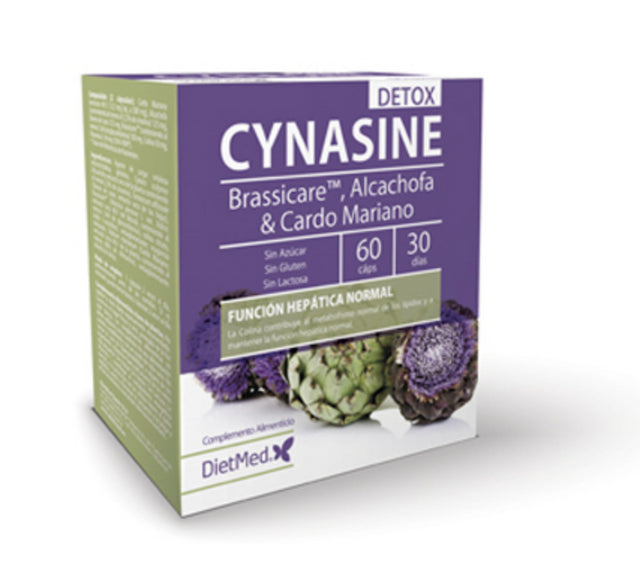 Cynasine Detox · DietMed · 60 cápsulas