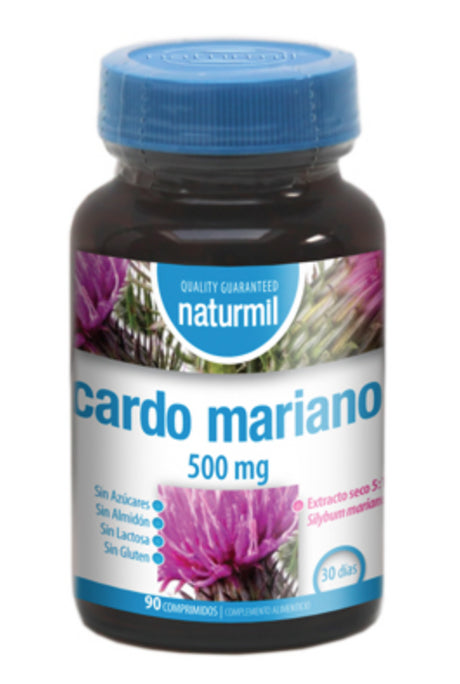 Cardo Mariano 500 mg · Naturmil · 90 comprimidos