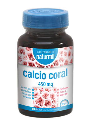 Calcio Coral · Naturmil · 60 cápsulas