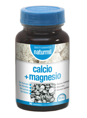 Calcio + Magnesio · Naturmil · 90 comprimidos