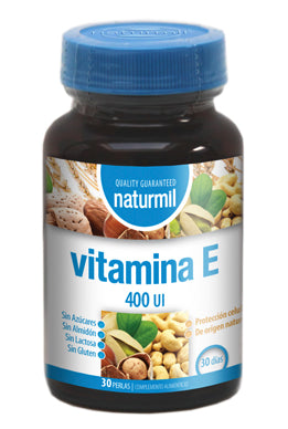 Vitamina E 400 UI · Naturmil · 30 perlas