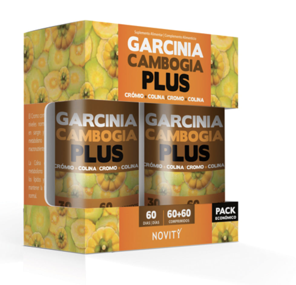 Pack Garcinia Cambogia Plus · Novity · 60+60 comprimidos