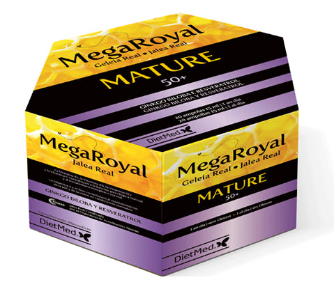 Megaroyal Mature · Dietmed · 20 ampollas