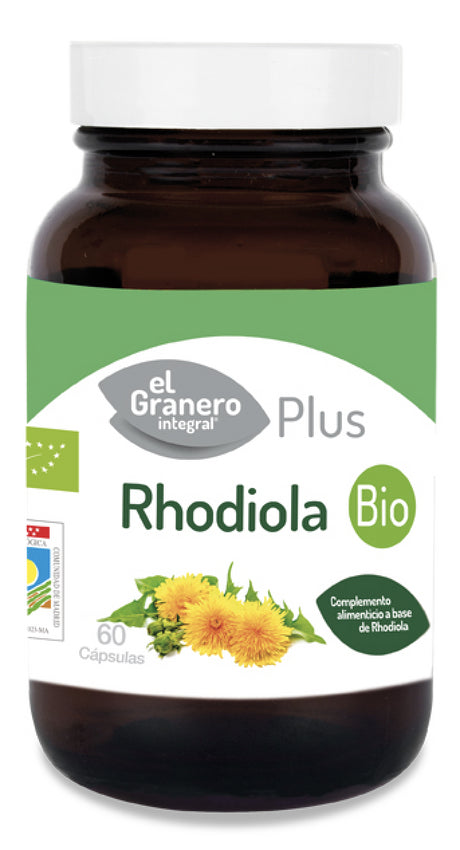 Rhodiola BIO · El Granero Integral · 60 cápsulas