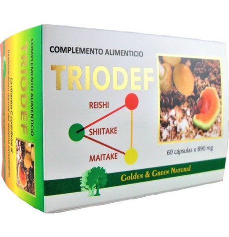 Triodef · Golden & Green Natural · 60 cápsulas