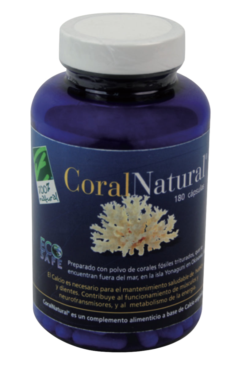 Coral Natural · 100% Natural · 180 cápsulas