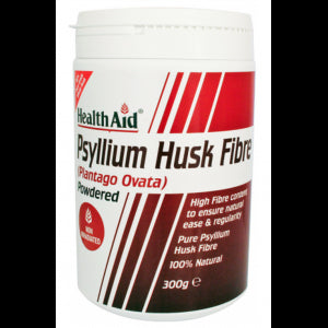 Fibra de Cascara de Psyllium Polvo · Health Aid · 300 gramos