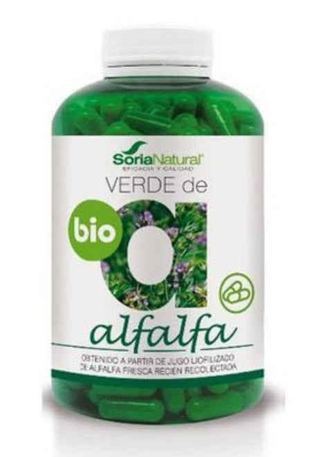 Verde de Alfalfa BIO · Soria Natural · 240 cápsulas