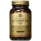 Megasorb B-Complex 50 · Solgar · 100 comprimidos