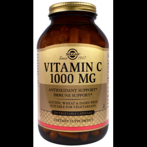 Vitamina C 1.000 mg · Solgar · 250 cápsulas