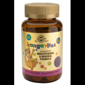 Kangavites Multi Sabor Frutas del Bosque · Solgar · 60 comprimidos