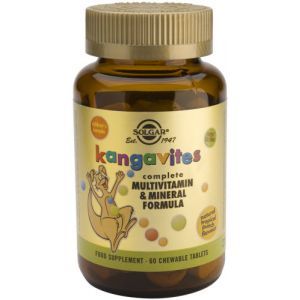 Kangavites Multi Sabor Frutas Tropicales · Solgar · 60 comprimidos