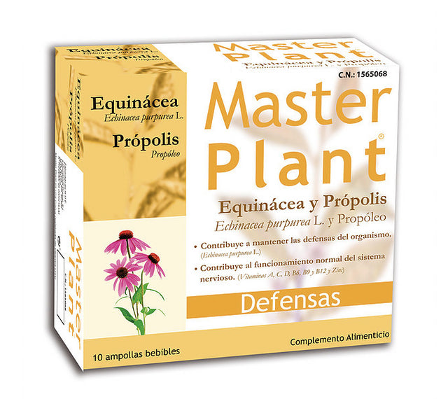 Master Plant - Echinacea + Própolis · Pharma OTC · 10 ampollas