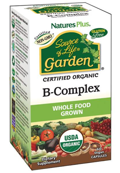 B-Complex Garden · Nature's Plus · 60 cápsulas