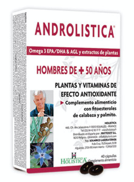 Androlistica · Holistica · 40 cápsulas