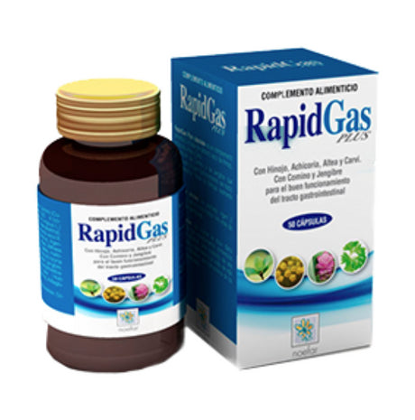 RapidGas Plus · Noefar · 50 cápsulas