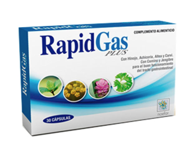 RapidGas Plus · Noefar · 30 cápsulas