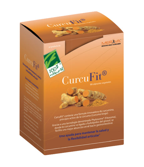 CurcuFit · 100% Natural · 90 cápsulas