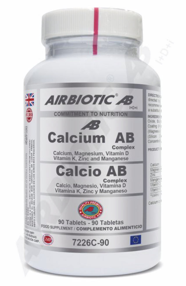 Calcio AB Complex · Airbiotic · 90 comprimidos