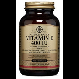 Vitamina E 400 UI · Solgar · 100 perlas