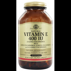 Vitamina E 400 UI · Solgar · 250 perlas