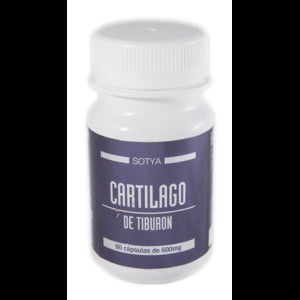 Cartilago de Tiburon 600 mg · Sotya · 60 cápsulas