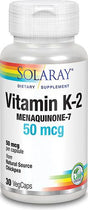 Vitamina K2 · Solaray · 30 cápsulas