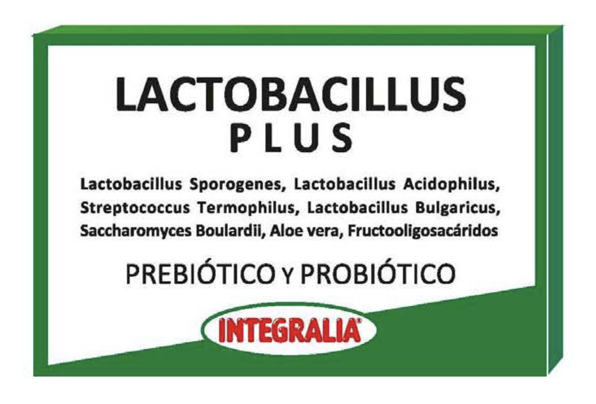 Lactobacillus Plus · Integralia · 60 cápsulas