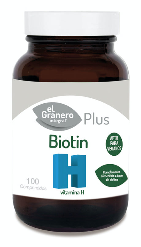 Biotin H · El Granero Integral · 100 comprimidos