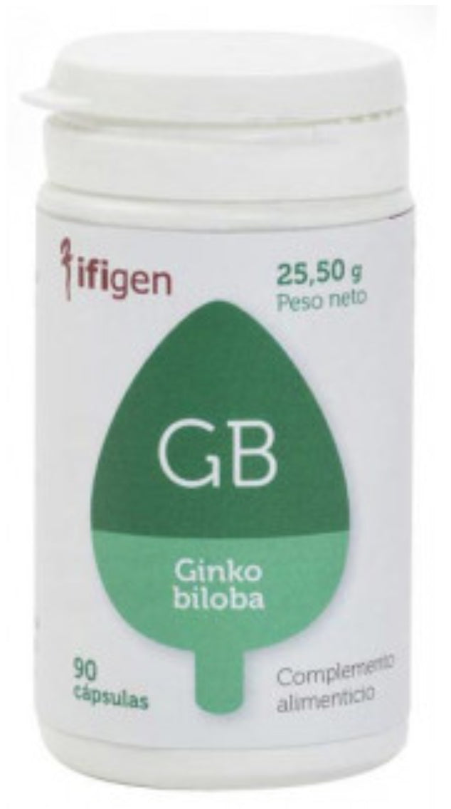 GB - Ginkgo Biloba · Ifigen · 90 cápsulas