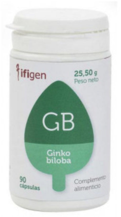 GB - Ginkgo Biloba · Ifigen · 90 cápsulas