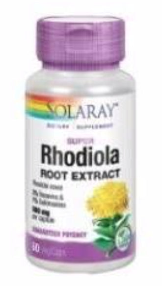 Super Rhodiola · Solaray · 60 cápsulas