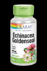 Echinacea GoldenSeal · Solaray · 100 cápsulas