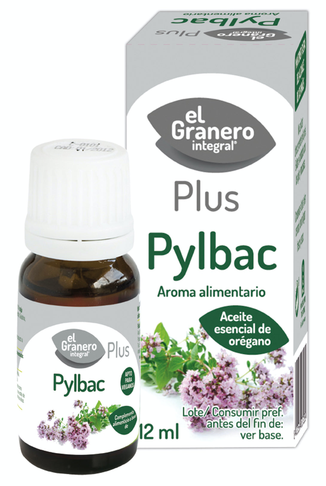 PYLBAC Plus - Orégano · El Granero Integral · 12 ml