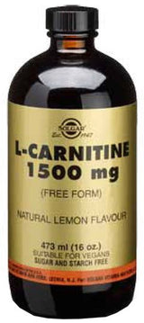 L-Carnitina Líquida 1.500 mg · Solgar · 473 ml