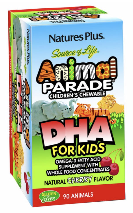 Animal Parade DHA · Nature's Plus · 90 comprimidos