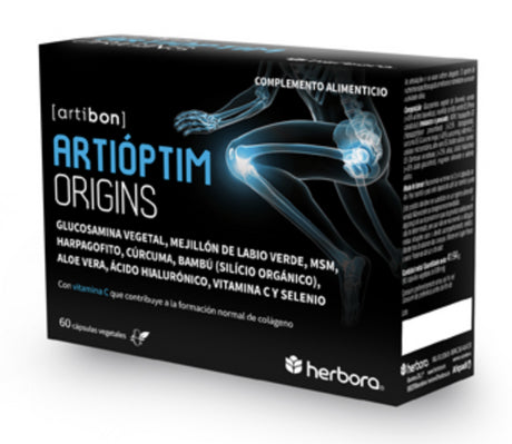 Artioptim Origins · Herbora · 60 cápsulas