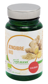 Jengibre BIO · Naturlider · 60 cápsulas