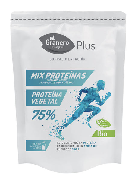 Proteína Vegetal - Mix Proteínas BIO · El Granero Integral · 200 gramos